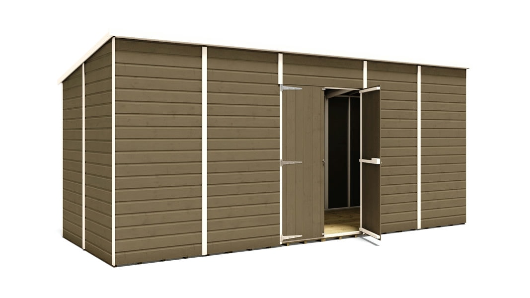 pressure-treated-hobbyist-pent-windowless-central-door-garden-shed-16-x-6