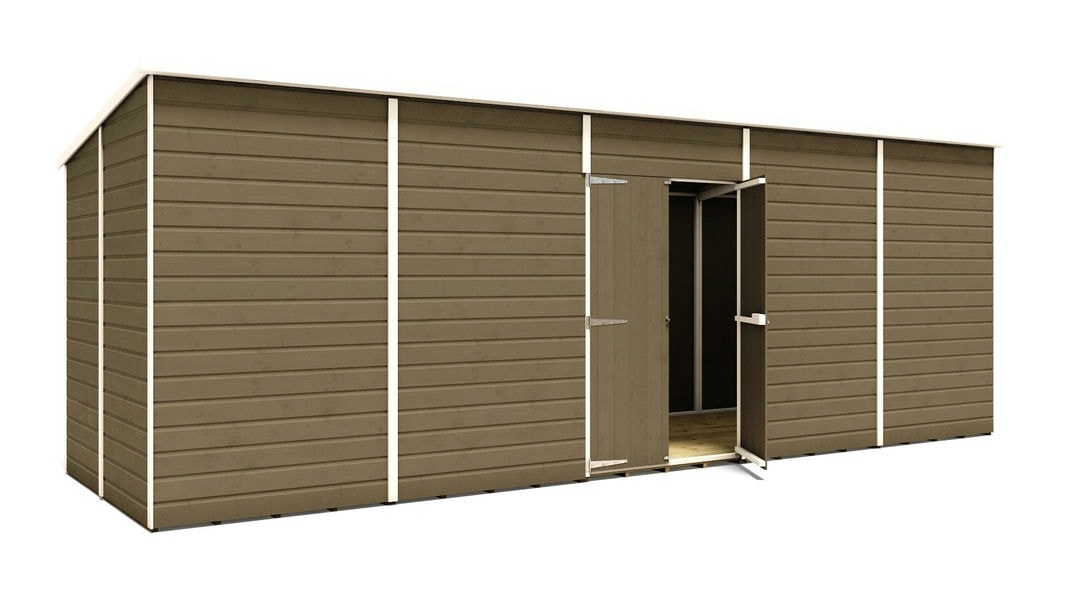 pressure-treated-hobbyist-pent-windowless-central-door-garden-shed-20-x-6