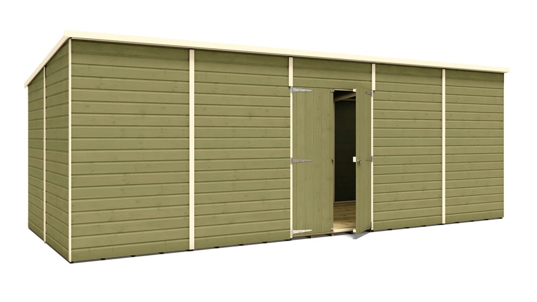 pressure-treated-hobbyist-pent-windowless-central-door-garden-shed-20-x-8