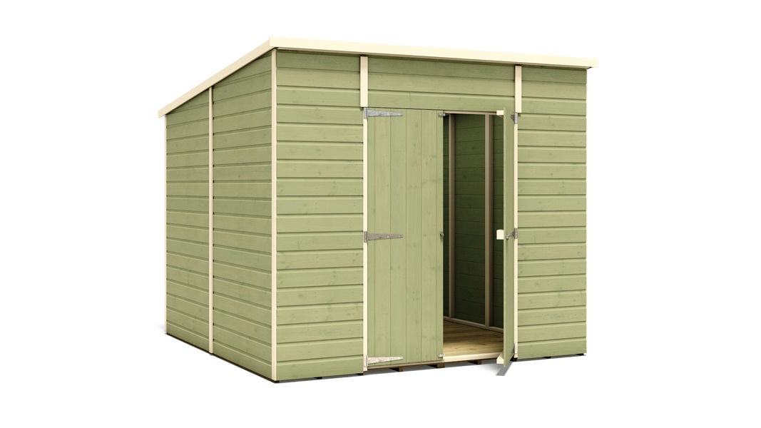 pressure-treated-hobbyist-pent-windowless-central-door-garden-shed-8-x-8