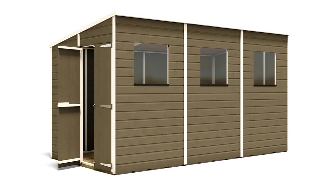 pressure-treated-hobbyist-tall-pent-garden-shed-doors-gable-12-x-6