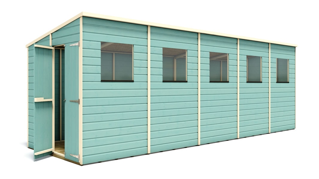 pressure-treated-hobbyist-tall-pent-garden-shed-doors-gable-20-x-6