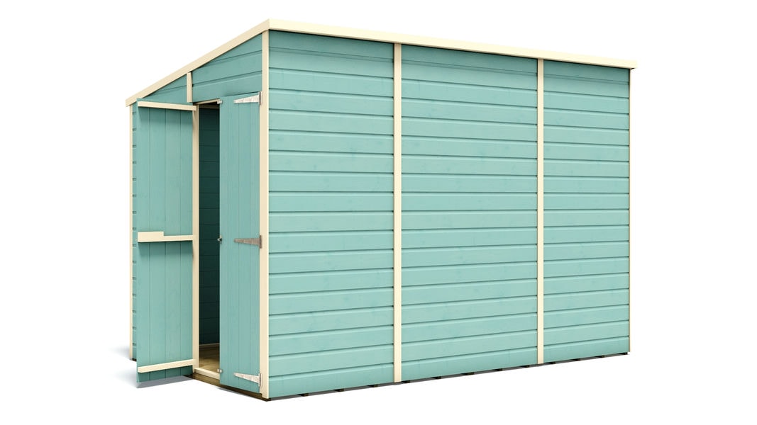 pressure-treated-hobbyist-tall-pent-windowless-garden-shed-doors-in-gable-10-x-6