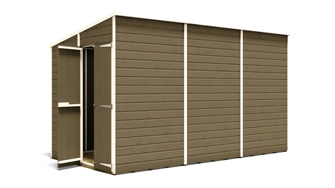 pressure-treated-hobbyist-tall-pent-windowless-garden-shed-doors-in-gable-12-x-6