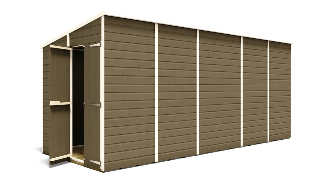 pressure-treated-hobbyist-tall-pent-windowless-garden-shed-doors-in-gable-16-x-6