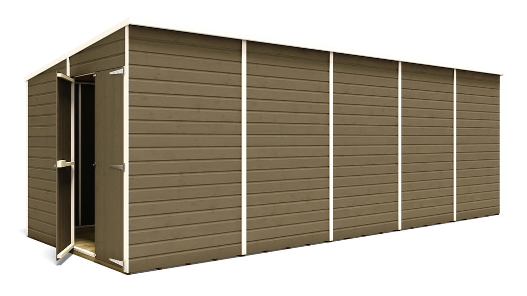 pressure-treated-hobbyist-tall-pent-windowless-garden-shed-doors-in-gable-20-x-8