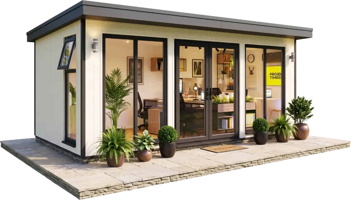 Project Timber garden office