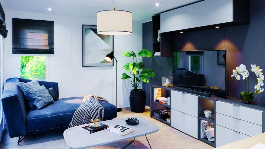 Garden room lounge interior