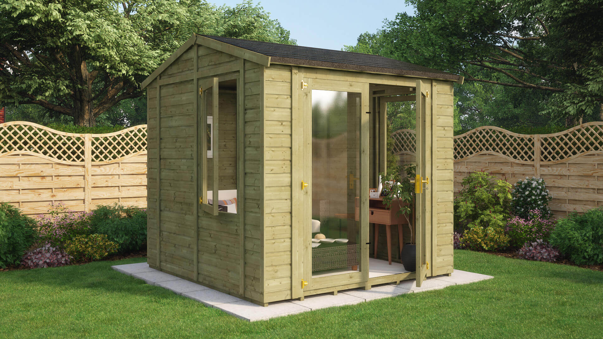 Pressure Treated Diplomat Grandmaster Summerhouse 