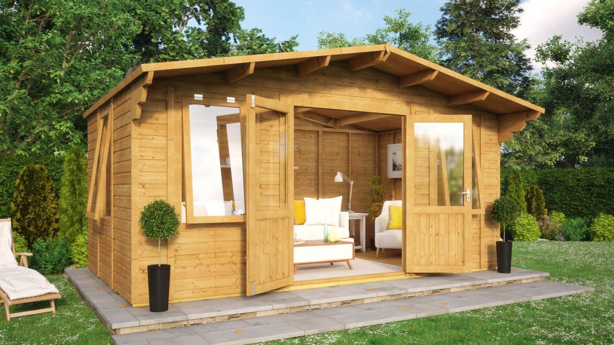 Log Cabin Summerhouses Project Timber Garden Summerhouse