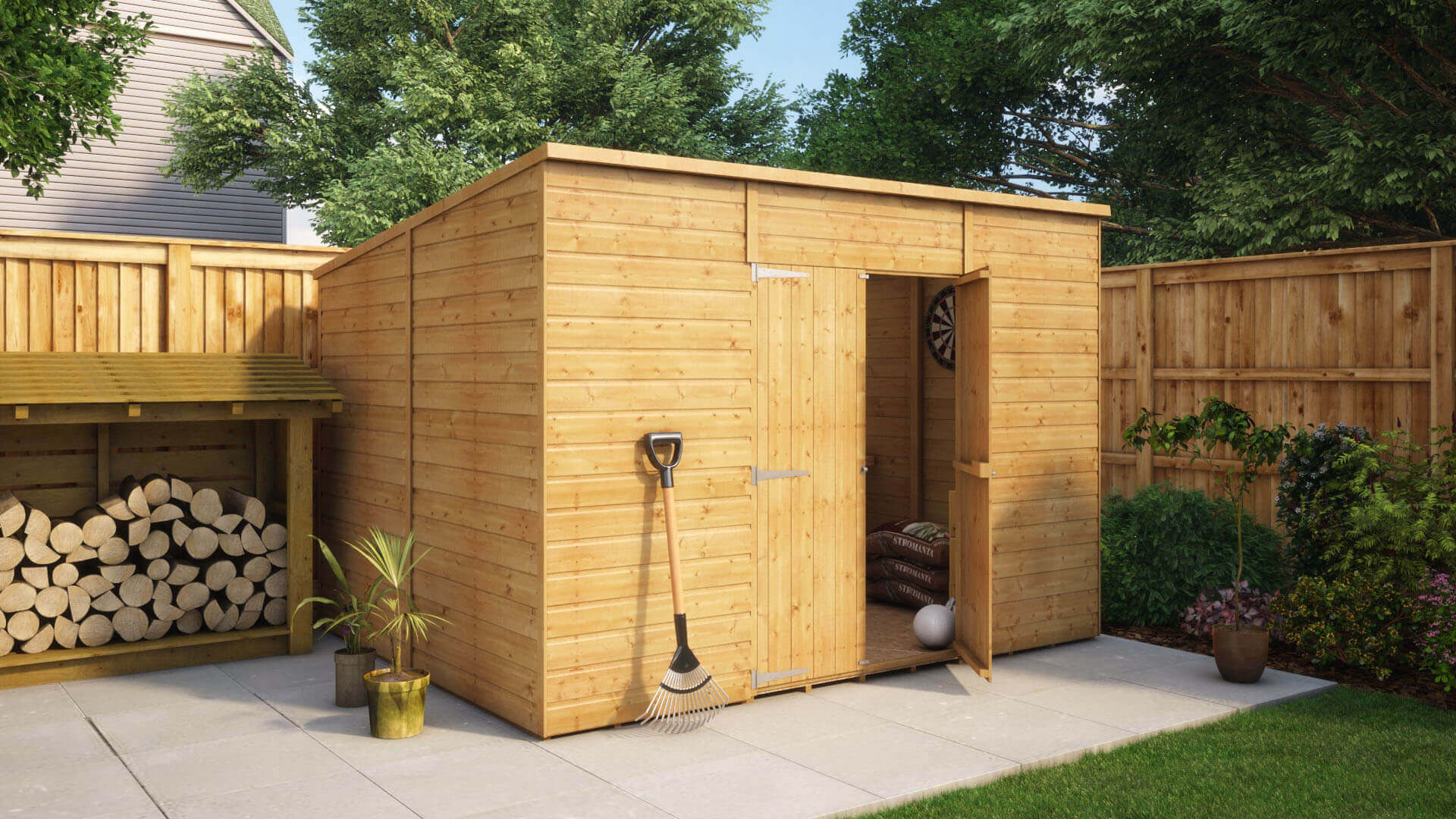 10 X 8 Wooden Garden Sheds Wooden Garden Sheds Free Uk Delivery