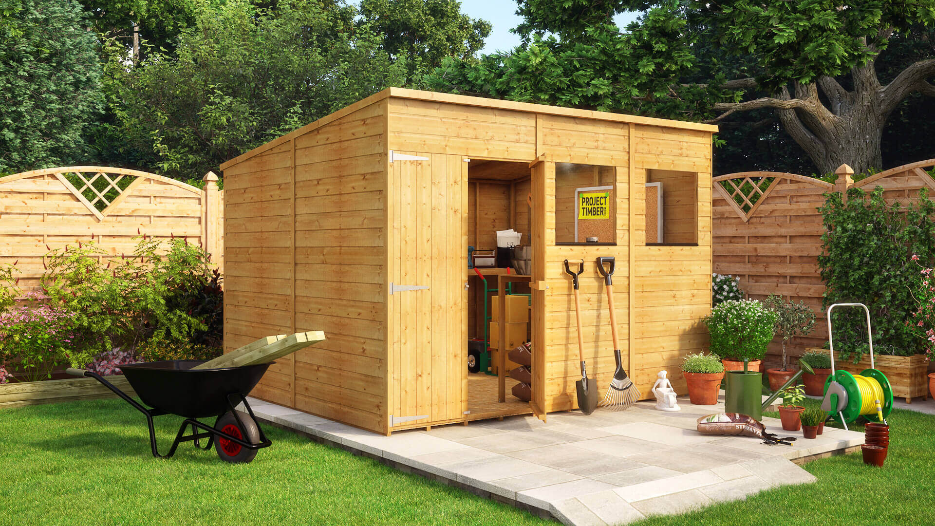 10 x 8 Wooden Garden Sheds Wooden Garden Sheds Free UK Delivery