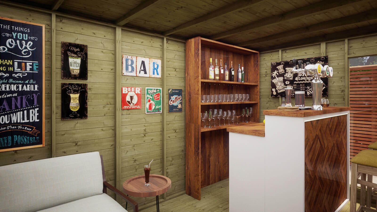 Contemporary Summerhouse | Pressure Treated Garden Room