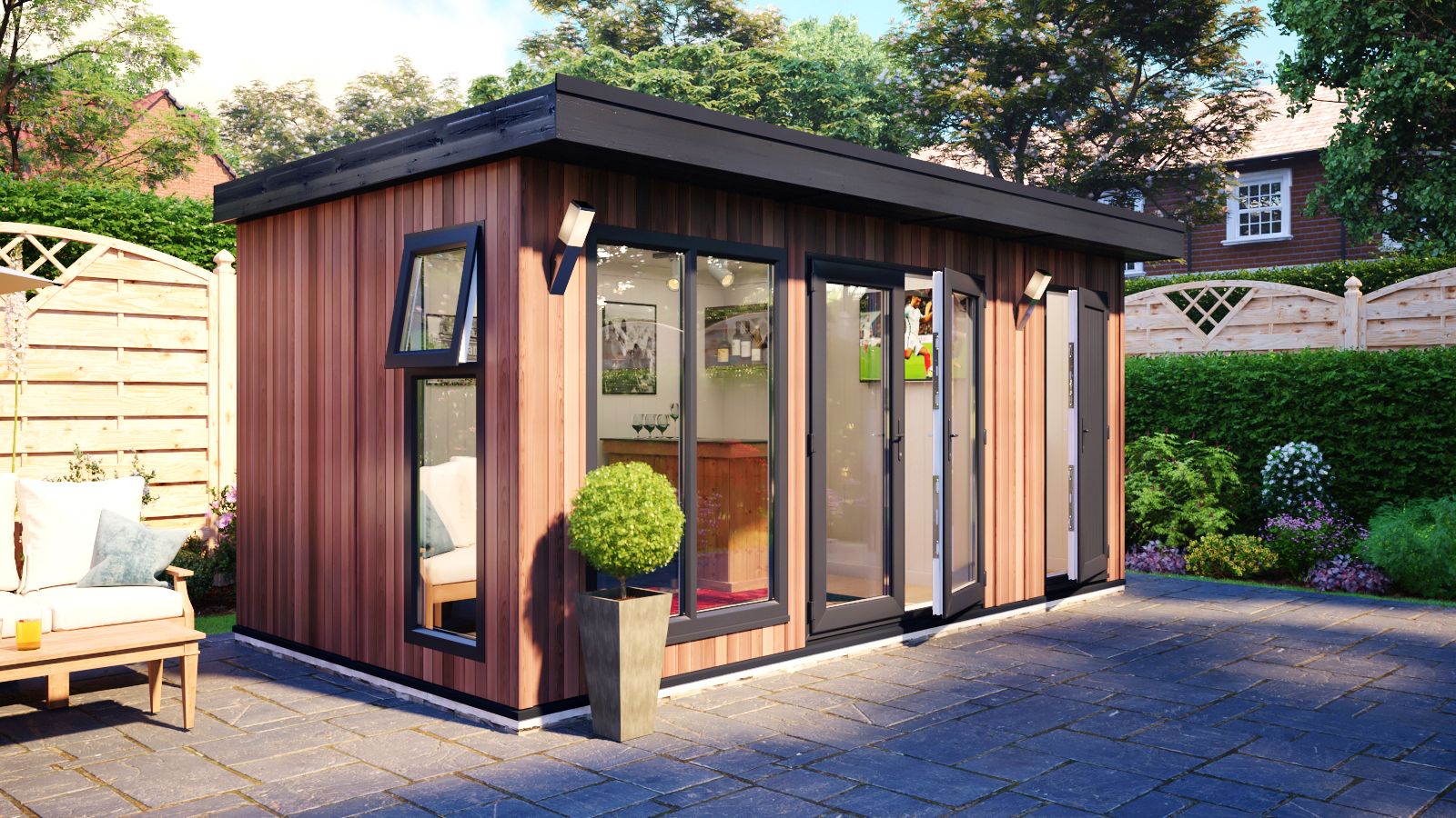 Insulated Evolution™ Western Red Cedar with Partition Wall