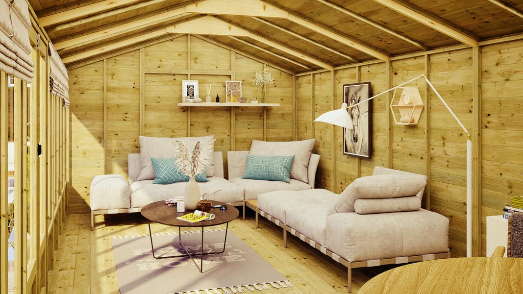 Tongue and Groove Apex Summerhouses | Project Timber