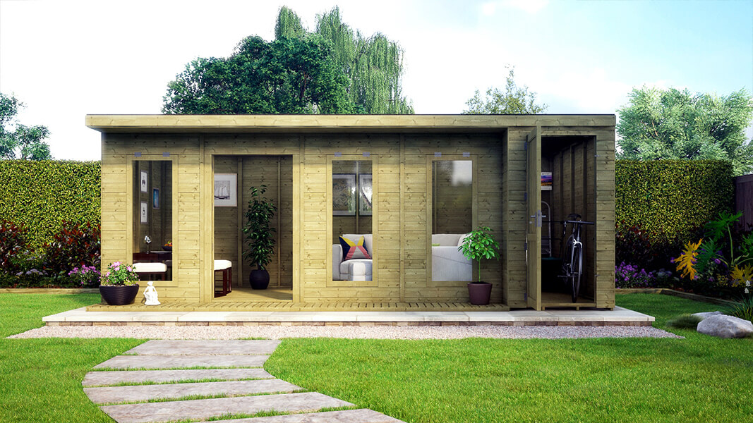 Tongue & Groove Clubhouse Summerhouses | Project Timber
