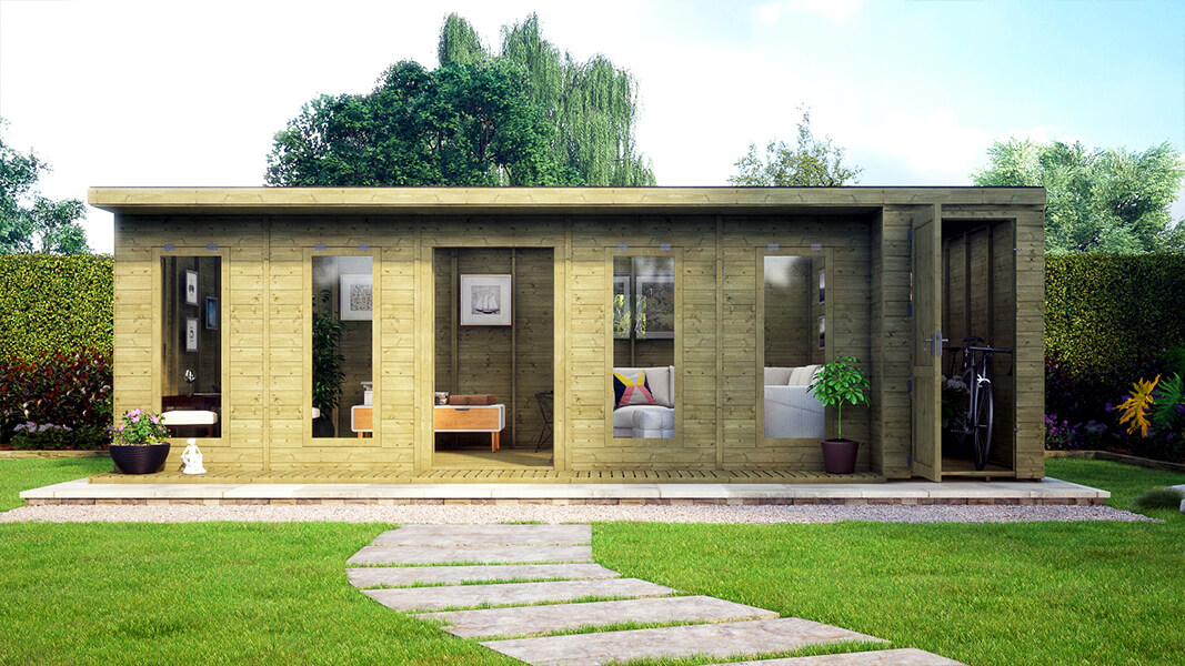 Tongue & Groove Clubhouse Summerhouses | Project Timber