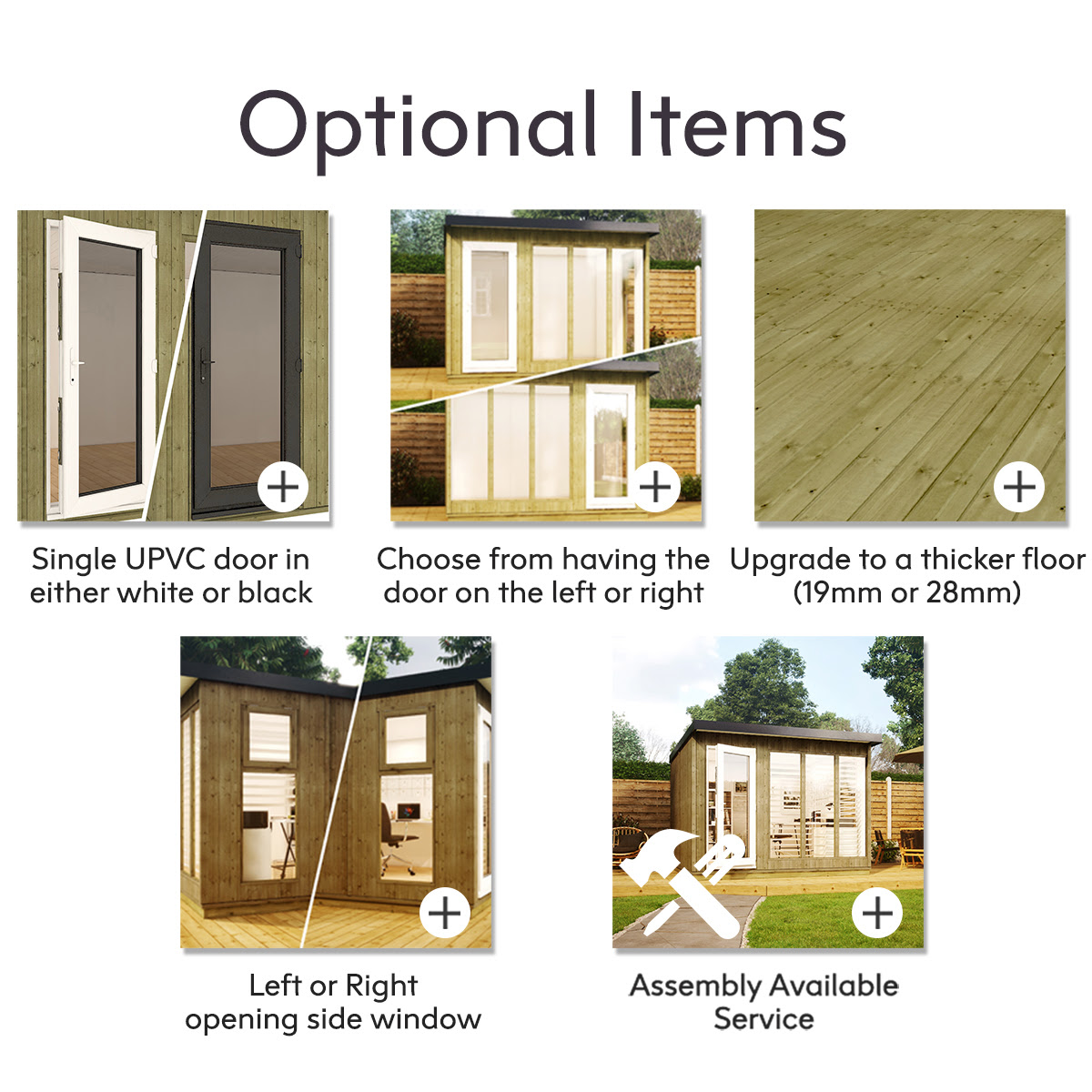 Optional items