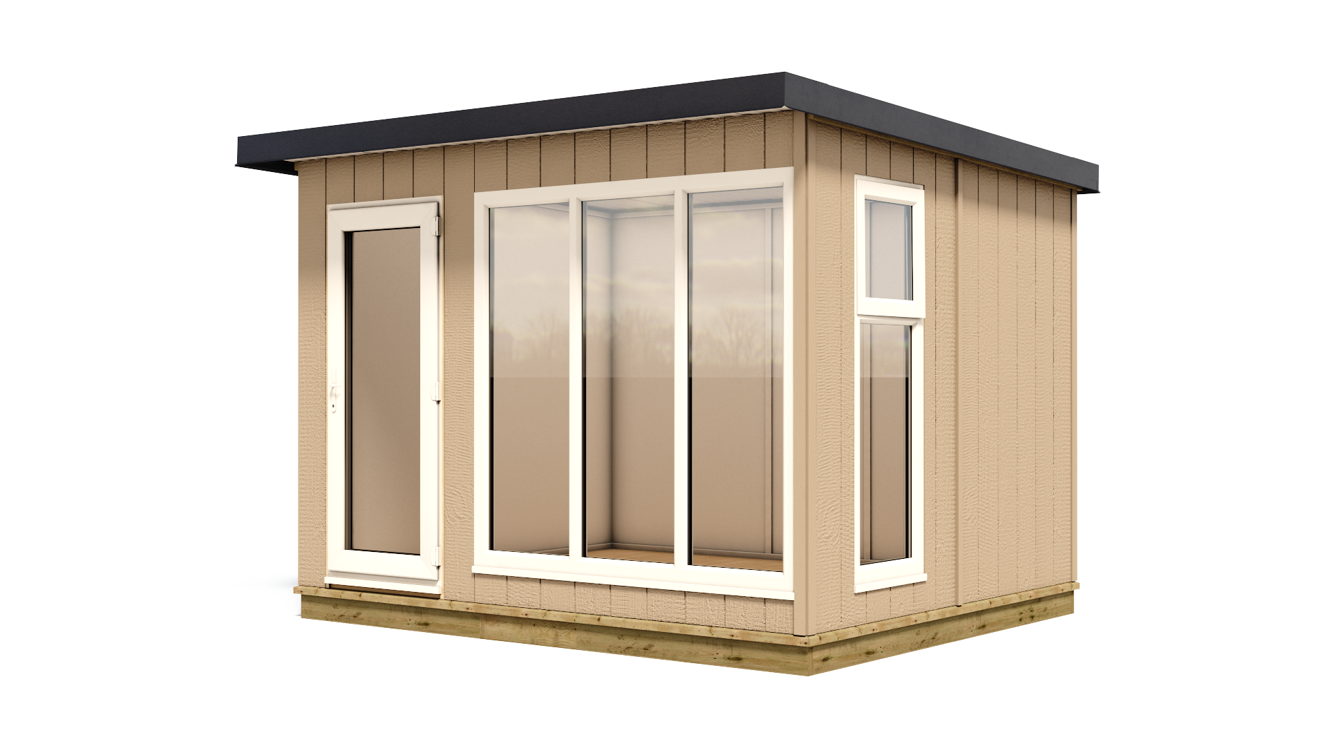 UPVC white window