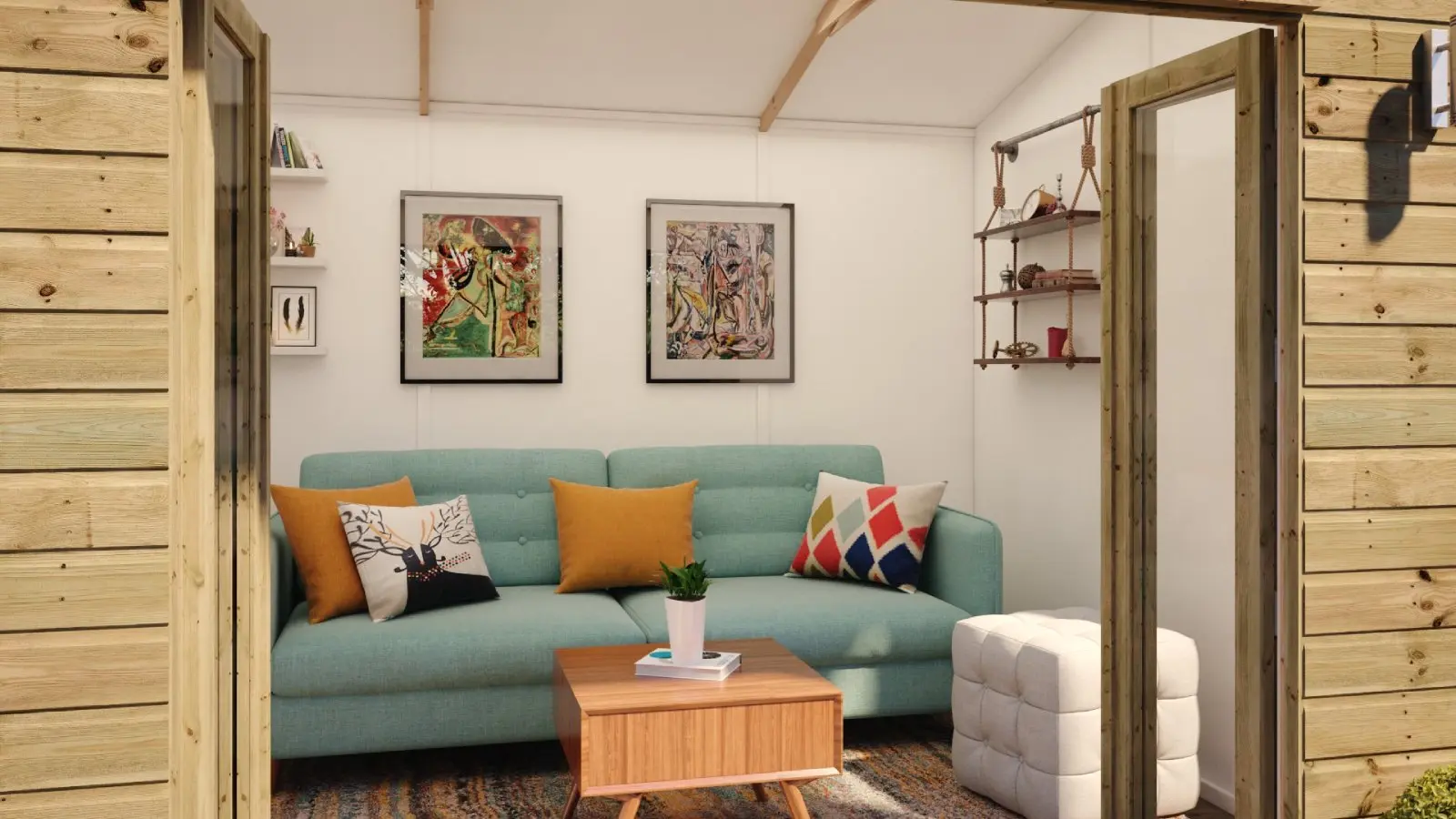 Hobbyist Cannes Plus H100 Insulated Summerhouse – Insulated Tongue and Groove