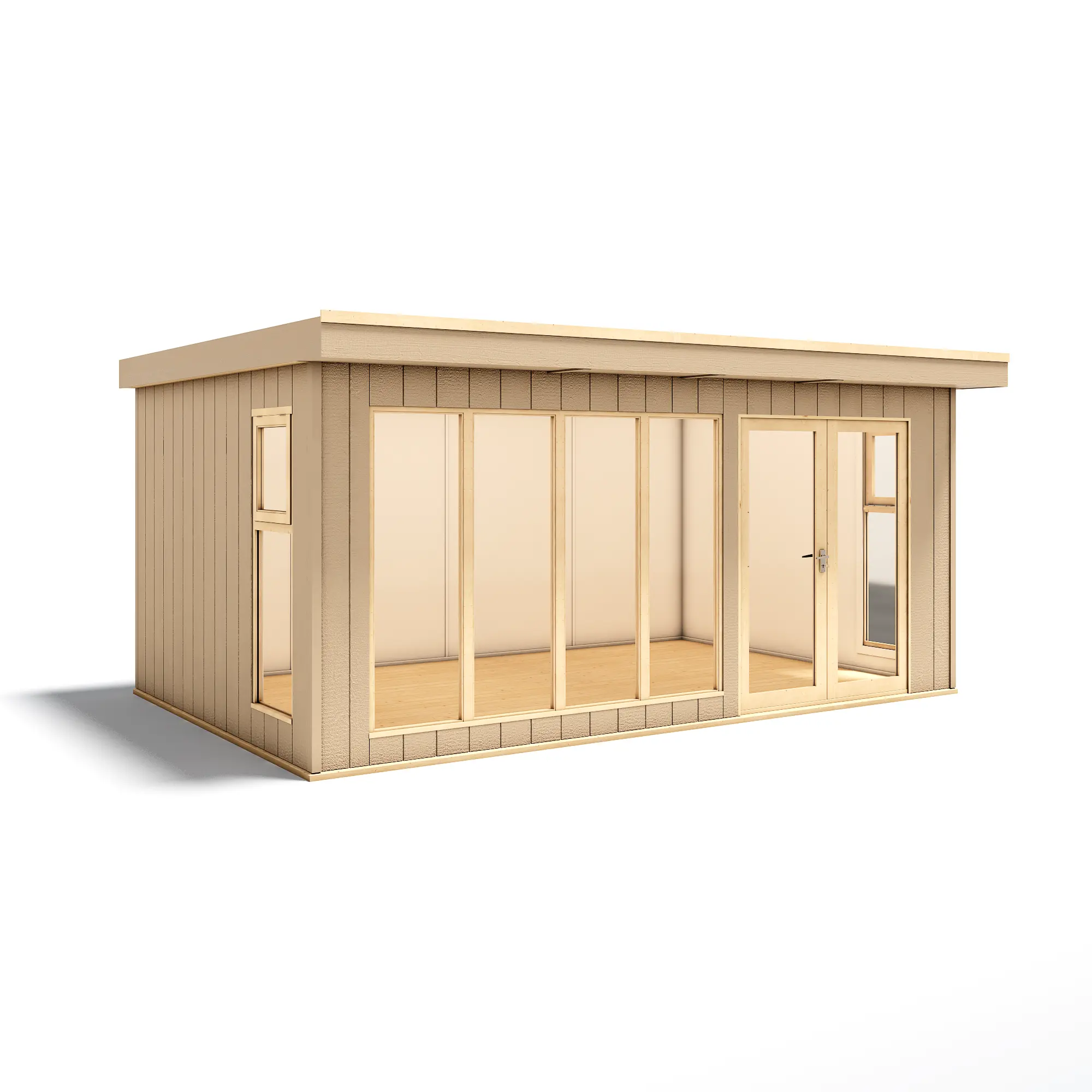 Evolution Insulated Garden Room - Offset Door - Composite