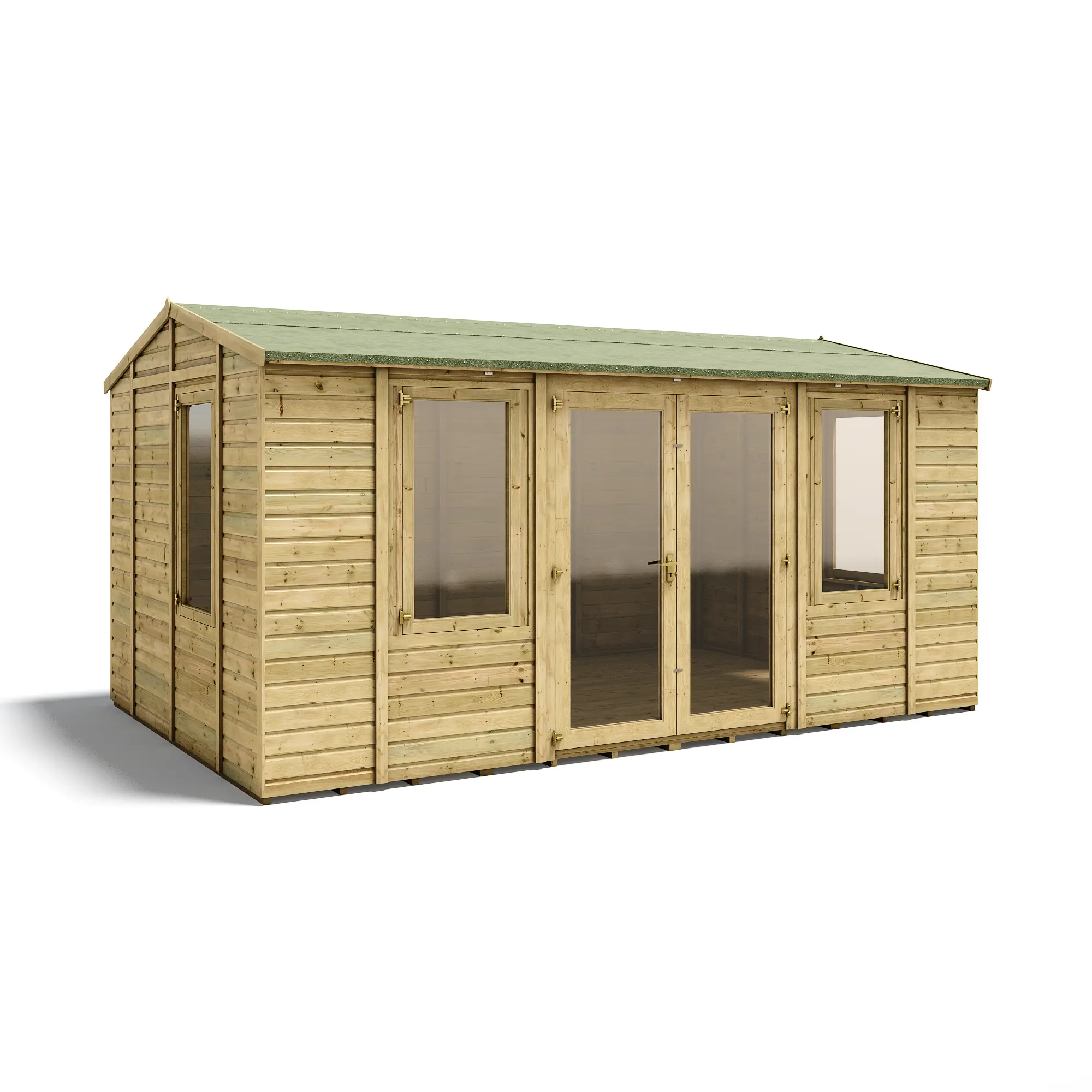 Grandmaster Diplomat "Classic" G1000 Summerhouse - 11mm Pressure Treated Tongue and Groove