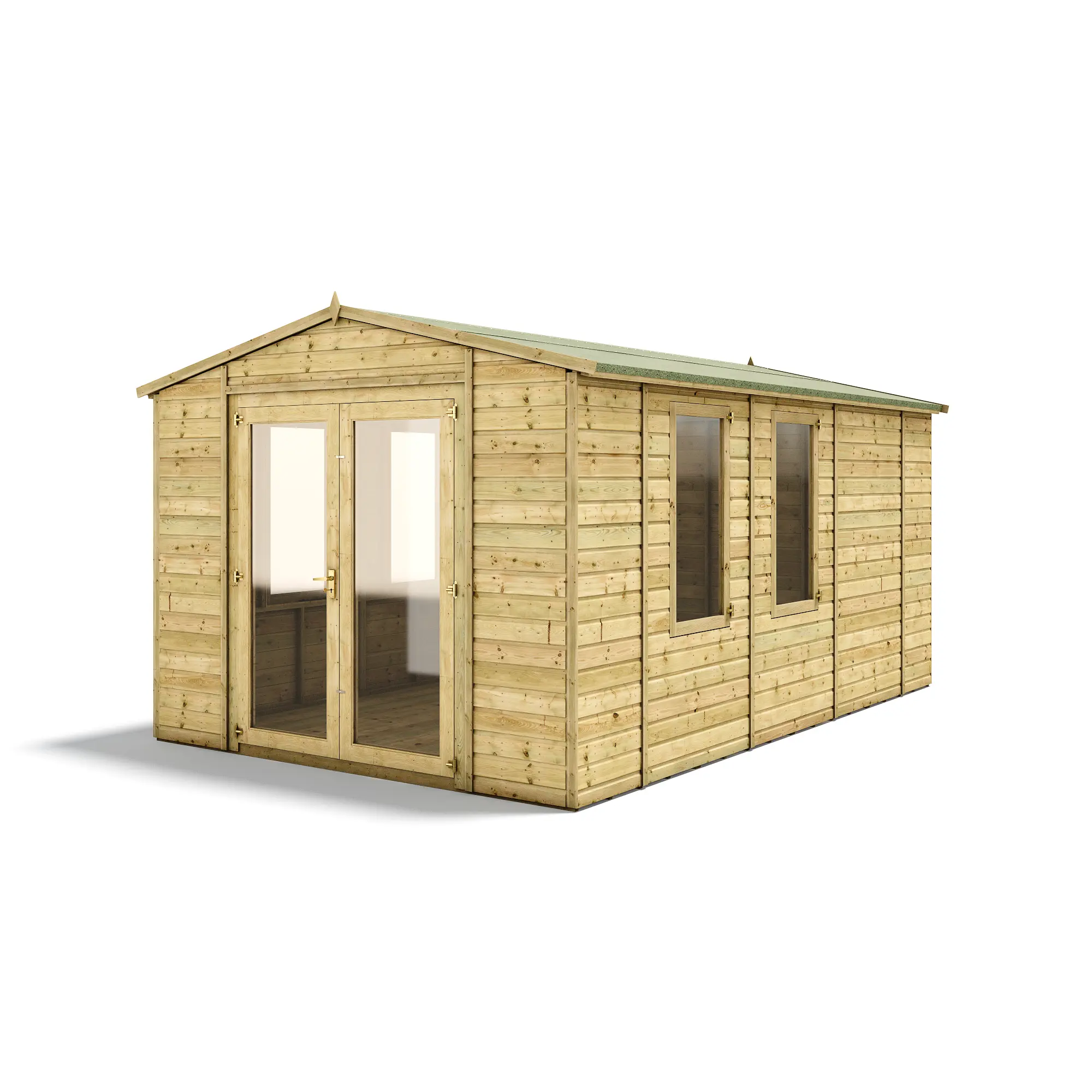 Grandmaster Duke "Classic" G1000 Summerhouse - 11mm Pressure Treated Tongue and Groove