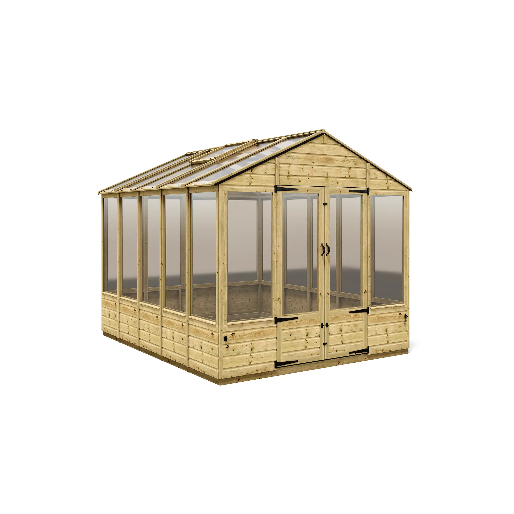 Hobbyist Chartwell H100 Greenhouse – Pressure Treated Tongue and Groove
