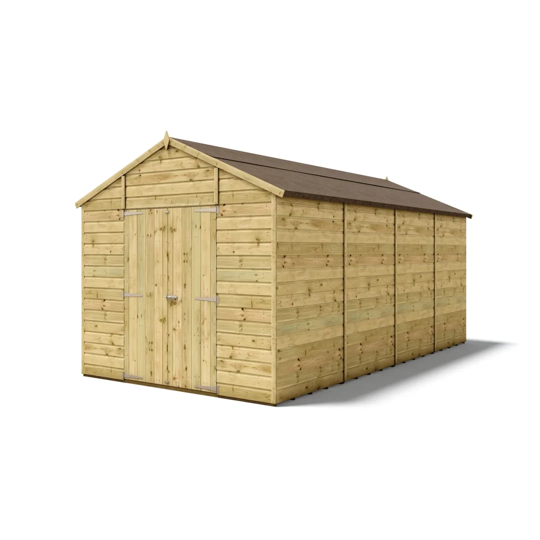 Hobbyist H100 Apex Shed – Windowless – Pressure Treated Tongue and Groove preview