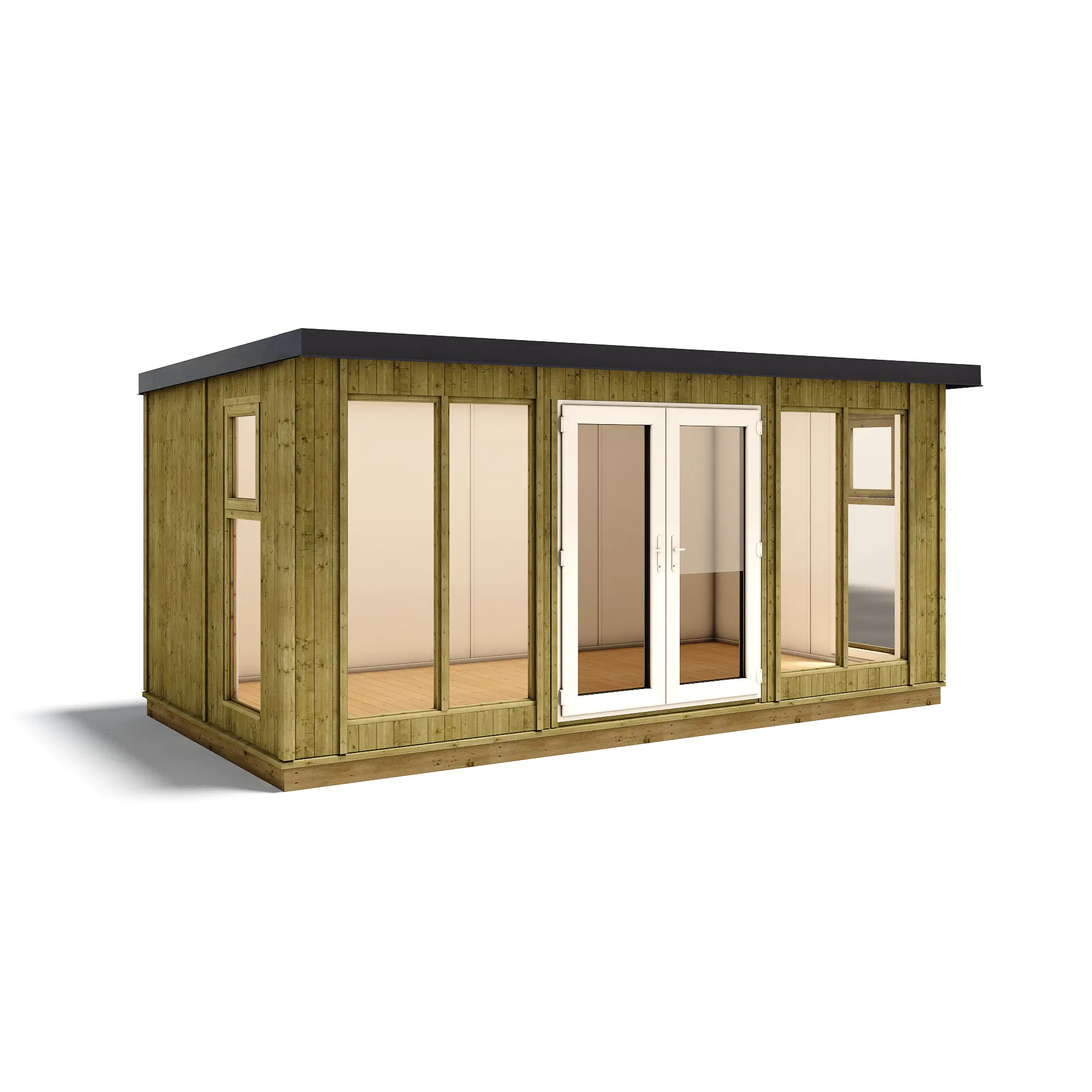 My Den Double Door Insulated Garden Office