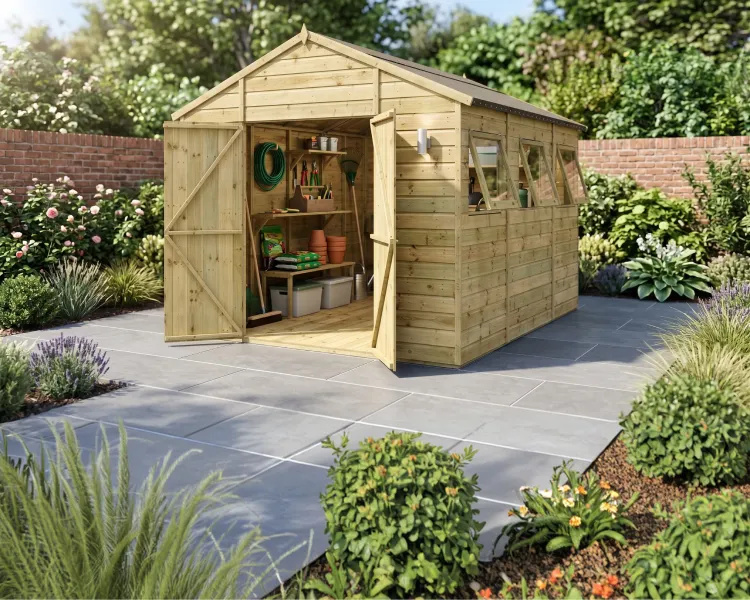 Project Timber garden shed