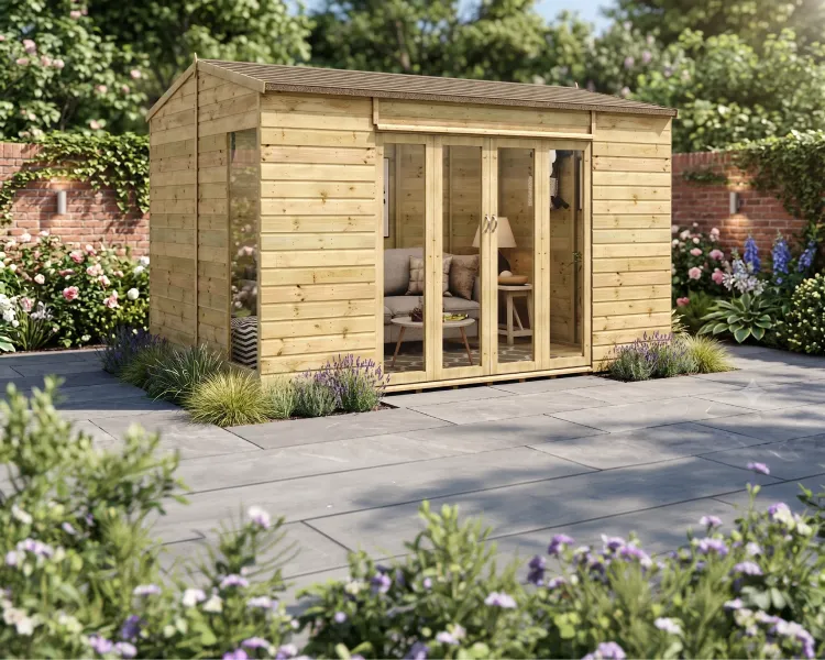 Project Timber summerhouse