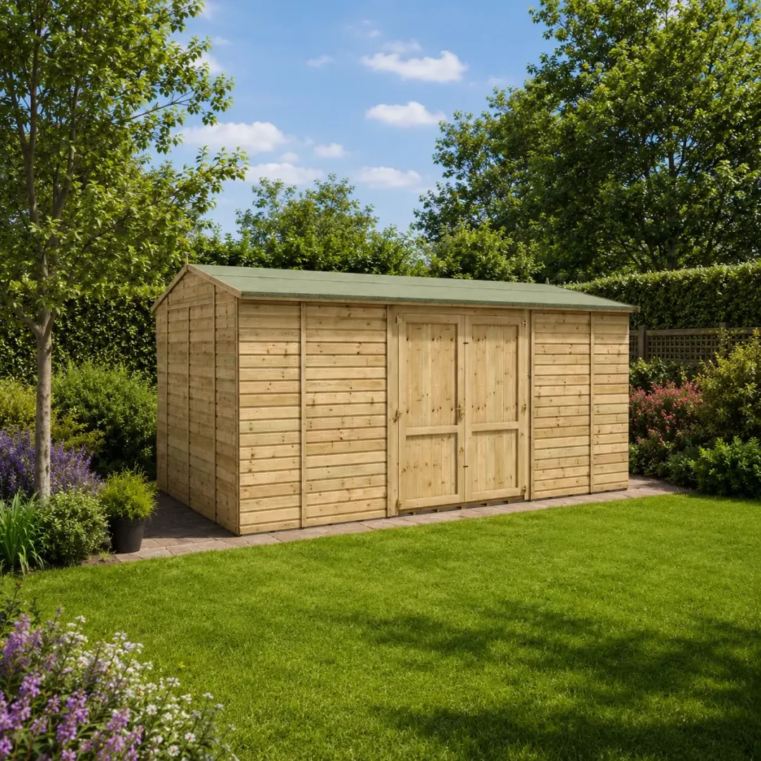 Grandmaster “Heavy Duty” D1000 Workshop Windowless Shed – Pressure Treated Tongue and Groove preview