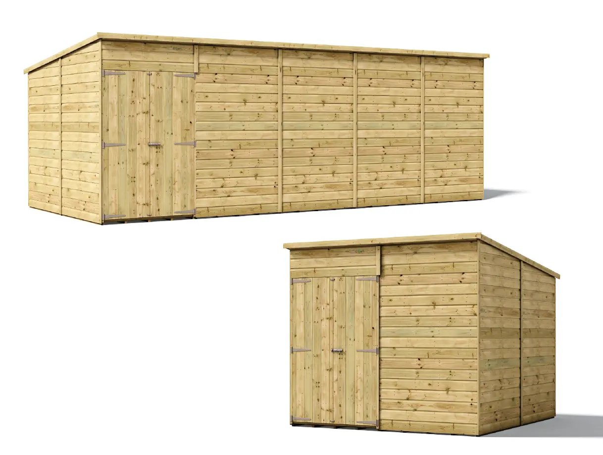 Wide range of sizes