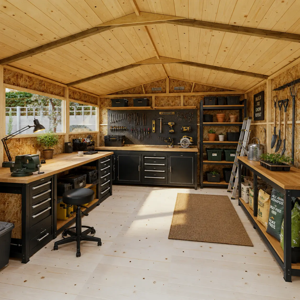 The Truman Composite Garden Shed