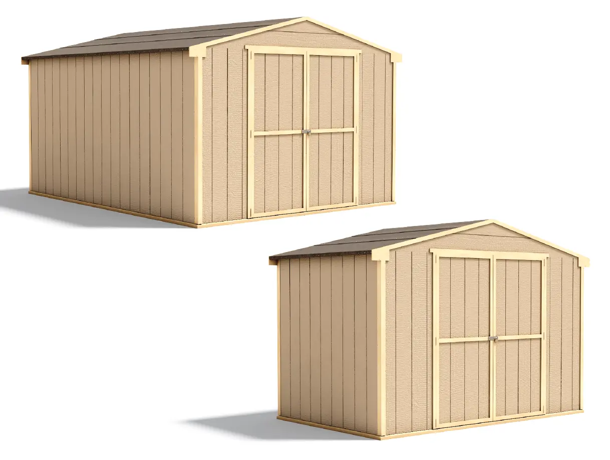 Wide range of sizes