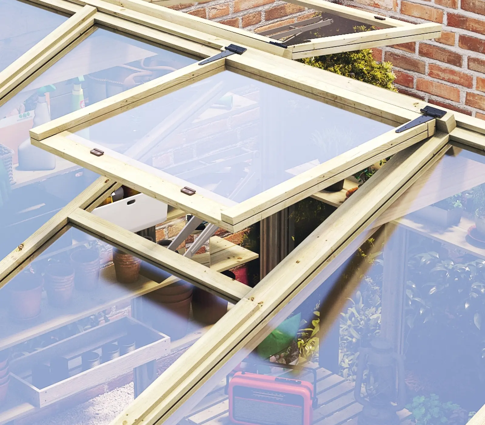 Opening window as standard.